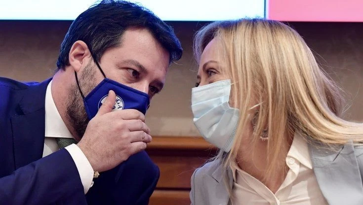 Sondaggi, Fratelli d'Italia a un punto dalla Lega. Pd stabile, grillini in calo