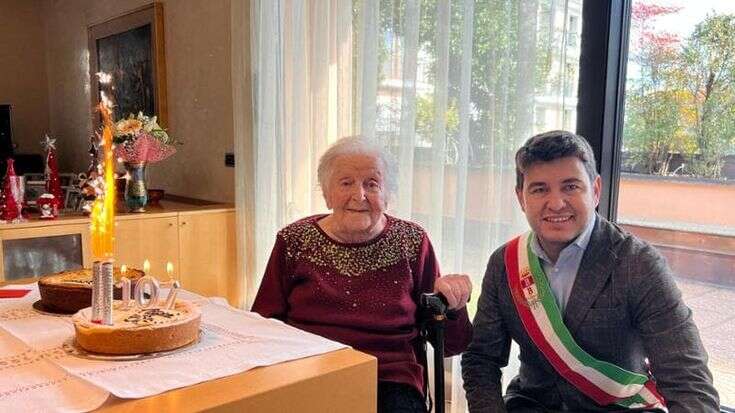 Compie 107 anni Bruna, la più longeva di Busto Arsizio: 