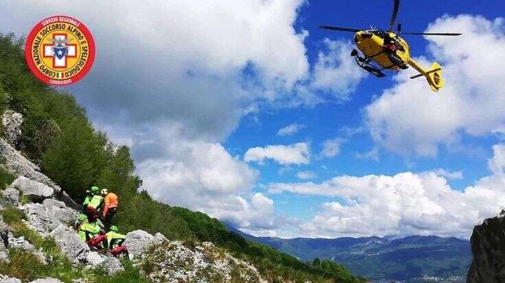 Cade dalla cresta della Cima Cigola a 2.600 metri di quota: morto un escursionista 57enne, stava rientrando con i suoi familiari