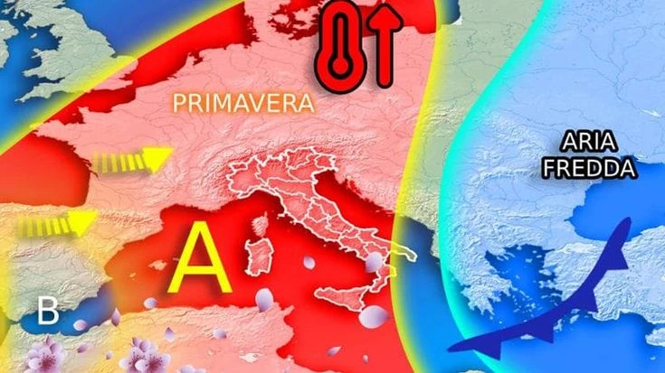 Previsioni meteo, scoppia la primavera: attese temperature fin sopra i 20 gradi