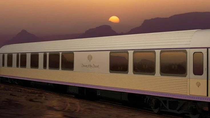 Al via le prenotazioni per 'Dream of the Desert', il primo treno di lusso italiano in Arabia Saudita