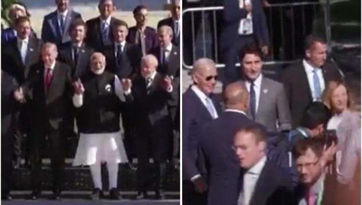 G20, Biden, Meloni e Trudeau tardano e saltano la foto di gruppo (ma gli altri leader non aspettano)