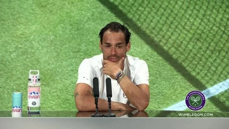 Wimbledon, Fognini dopo il match con Alcaraz: 