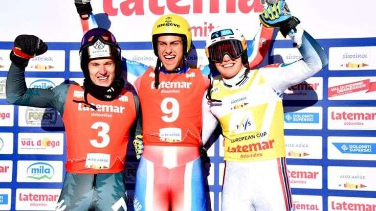 Obereggen, lo slalom di Coppa Europa parla francese: vince Azzolin