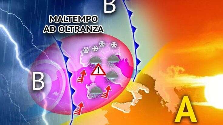 Previsioni meteo, la settimana degli estremi: l’Italia divisa tra nubifragi e caldo anomalo