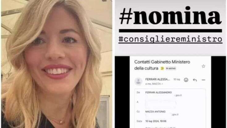 Maria Rosaria Boccia, la telefonata e le mail pubblicate sui social