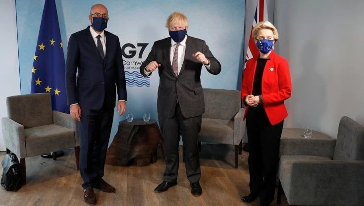 G7, irrompe il tema dei rapporti post-Brexit tra Londra e Ue