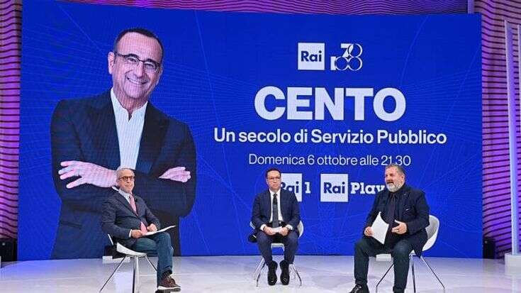 ‘Cento’ con Carlo Conti: da Renzo Arbore a Topo Gigio, la festa per celebrare un secolo di radio e 70 anni di tv