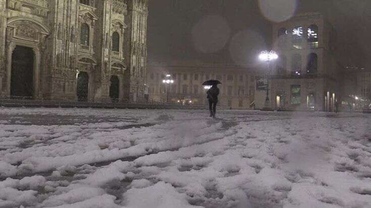 Previsioni meteo, Italia divisa in due: pioggia e neve al Nord, caldo anomalo al Sud