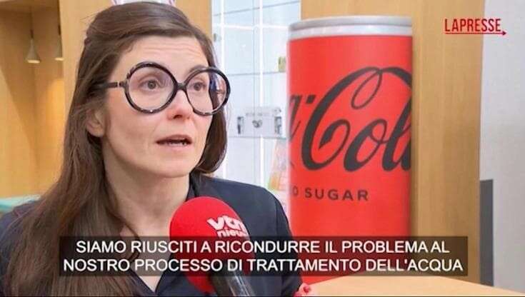 Coca-Cola, la portavoce del gruppo in Belgio: 