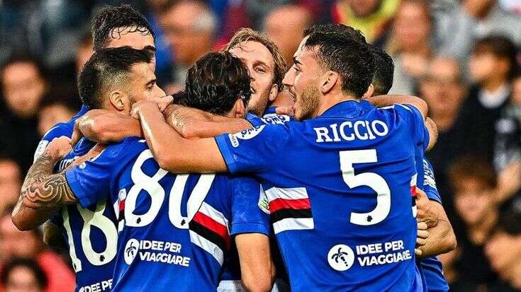 Corini incide subito, Cremonese al quarto posto. La Sampdoria vince 5-3 a Cesena