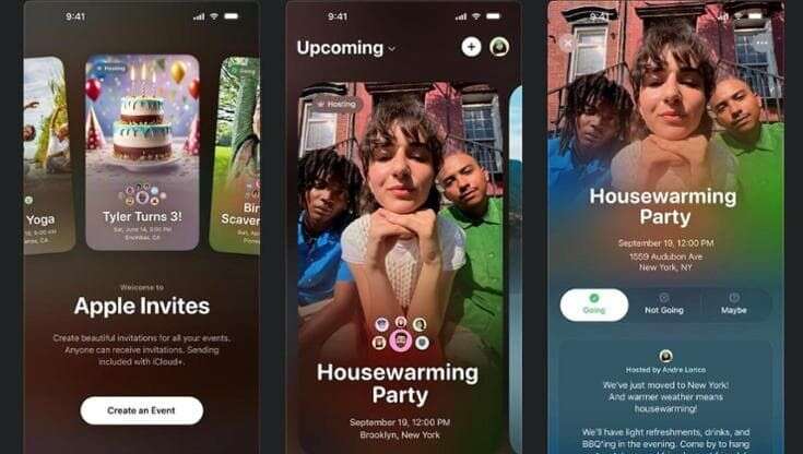 Apple lancia un’app per gli Inviti (con l’intelligenza artificiale)