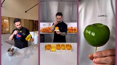 La frutta realistica di Cedric Grolet: i video da record del pastry chef