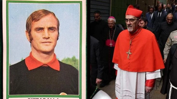 Il cardinale Pizzaballa e il portiere della figurina introvabile: “Sì, siamo parenti”