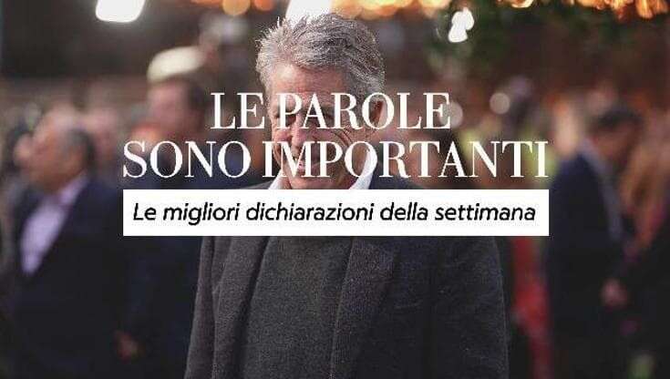 Le parole sono importanti: tra futile e politico, da John Krasinski a Piero Pelù