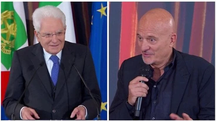 Mattarella scherza con Bisio: 