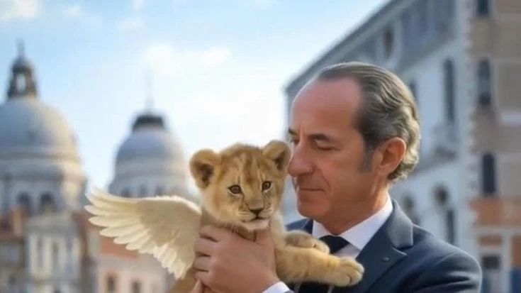Veneto, Zaia lancia la campagna come capolista: il video a Venezia realizzato tutto con l'IA