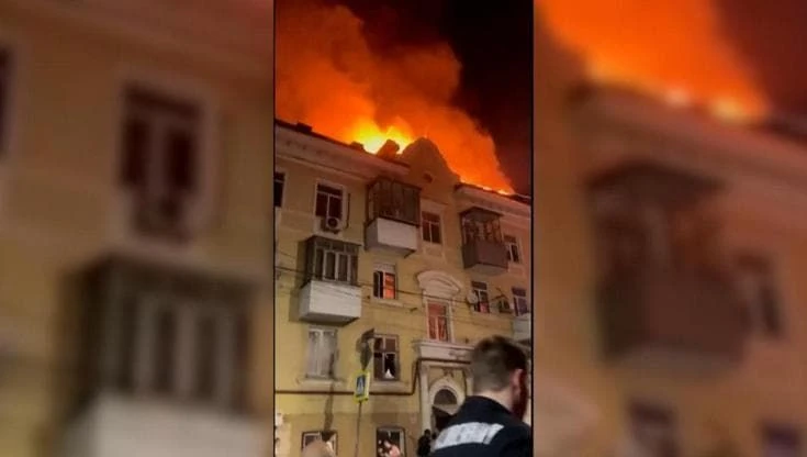Russia: droni ucraini nella regione di Rostov, danni a case e auto