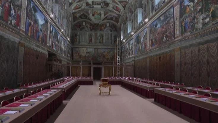 Dalla Cappella Sistina alla Stanza del Pianto: tutto è pronto per il Conclave