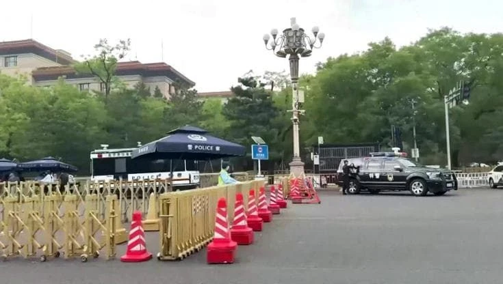 Cina, a Pechino aumenta la polizia in Piazza Tienanmen per l'anniversario della strage