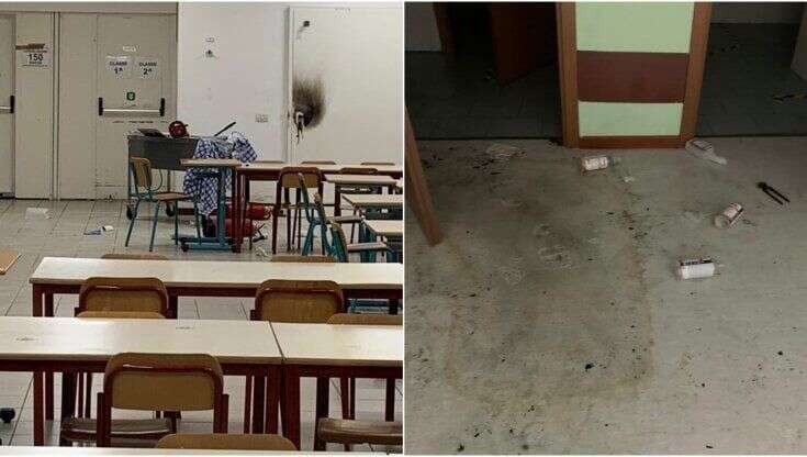 Tre ragazzi rubano i computer in una scuola e devastano le aule: i genitori di uno di loro denunciano il figlio