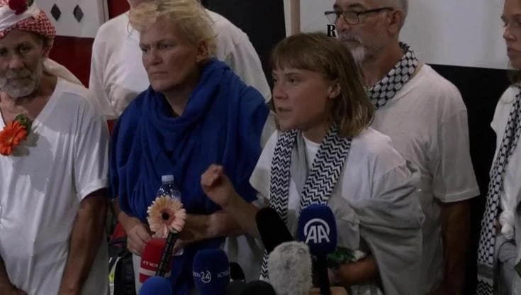 Greta Thunberg rimpatriata: 