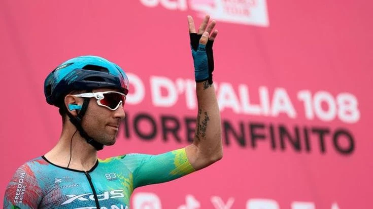 Giro, Diego Ulissi è la nuova maglia rosa. A Plapp la tappa di Castelraimondo