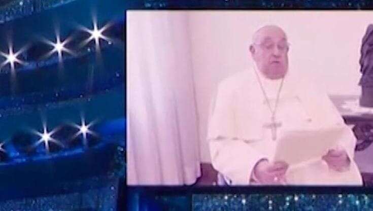 Sanremo, il Papa: 