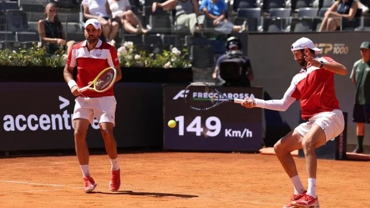 Bolelli e Vavassori affrontano Granollers e Zeballos nella semifinale di doppio al Roland Garros