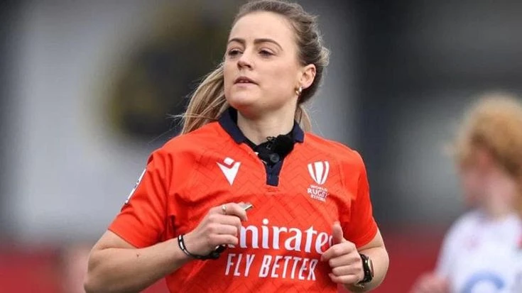 Sua moglie come arbitro: giocatore di rugby osservato speciale
