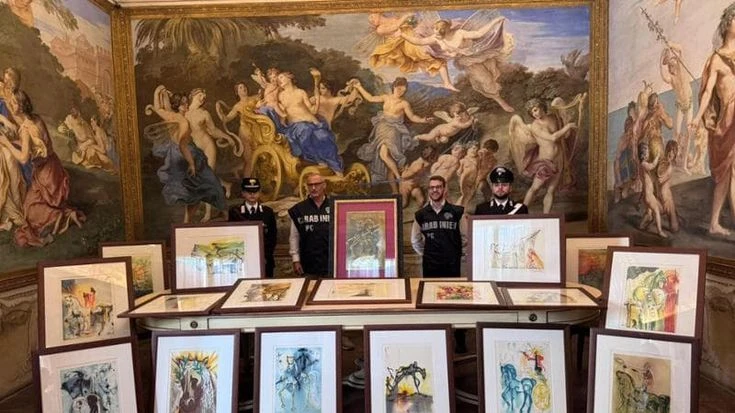 “Quei Dalì sono un falso”: sotto sequestro alcune opere in mostra a Parma