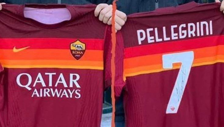 Leucemia: per Francesca. Chi sostiene la ricerca può vincere la maglia di Lorenzo Pellegrini