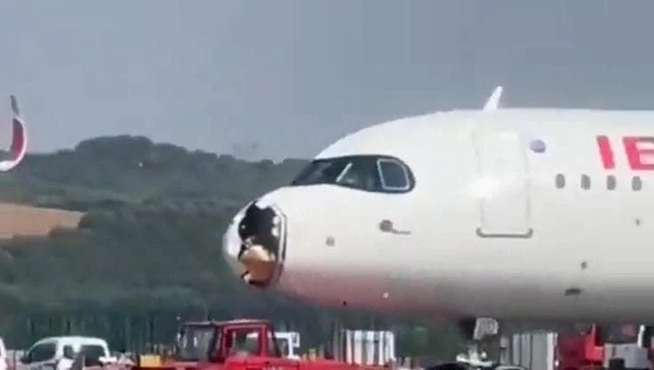 Madrid, bird strike: aereo colpito da uccelli costretto all'atterraggio di emergenza