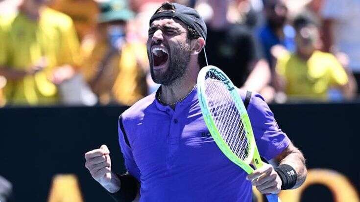 Australian Open: Berrettini batte Norrie in quattro set, Naldi eliminato. Ora derby Arnaldi-Musetti