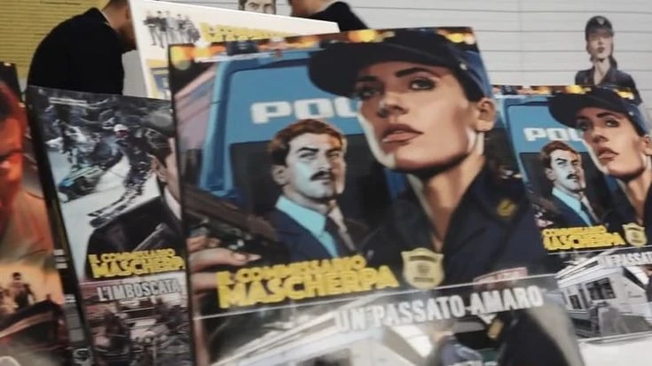 A Lucca Comics torna il commissario Mascherpa, la graphic novel della polizia di Stato