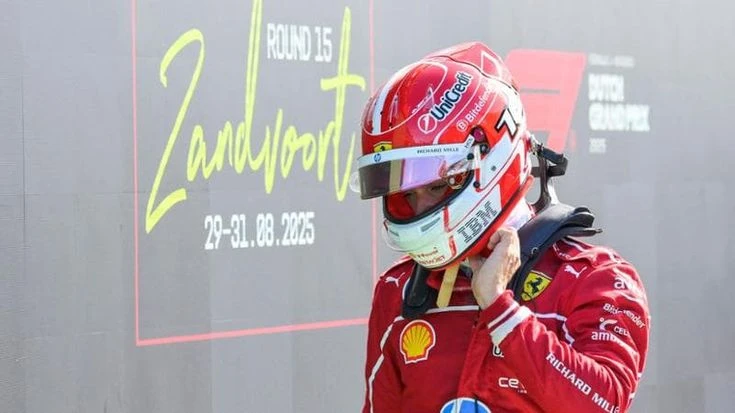Leclerc sesto nelle qualifiche in Olanda: “Sono stato pessimo”. Dominio McLaren, Hamilton settimo
