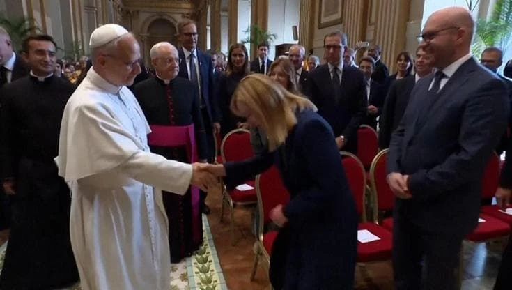 Giubileo dei governanti, Meloni al Papa: 