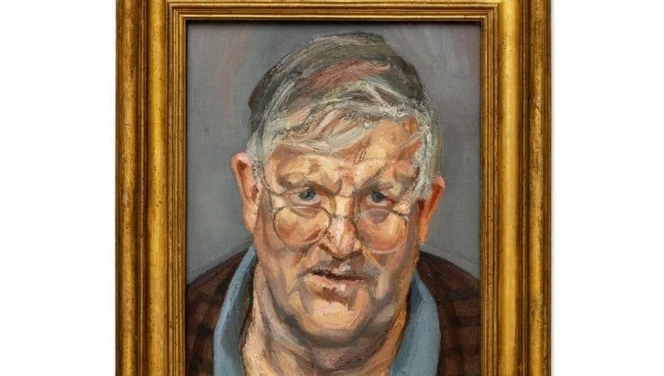 Va all'asta il ritratto di Hockney dipinto da Lucian Freud Un'amicizia da 15 milioni di euro