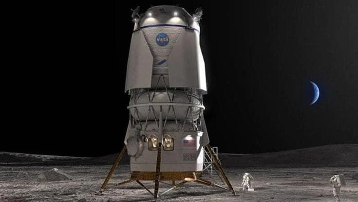 Blue Origin di Jeff Bezos punta alla Luna con il razzo New Glenn
