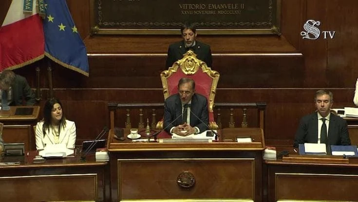 La Russa ricorda Berlusconi in Senato: 