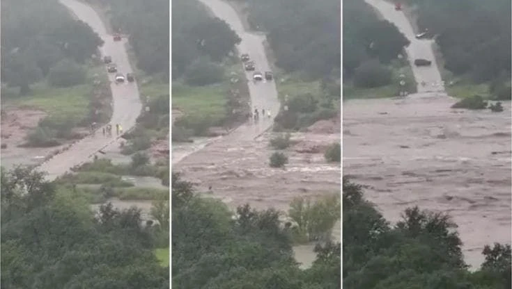 Texas, l'impressionante timelapse della piena del fiume che ha causato decine di vittime