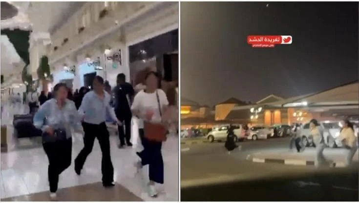 Qatar, missili dall'Iran: panico e fuga dai centri commerciali. Ordigni sorvolano lo stadio