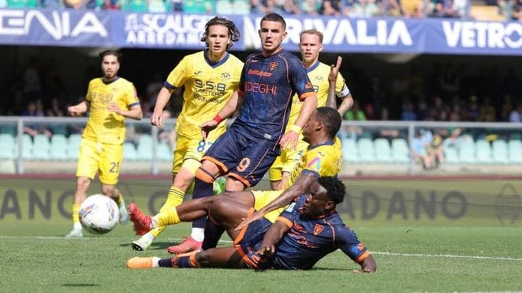 Verona-Lecce 1-1, Coppola risponde a Krstovic. I veneti si avvicinano alla salvezza