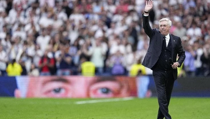 Carlo Ancelotti saluta il Real: il video dei trionfi e delle gioie con le 