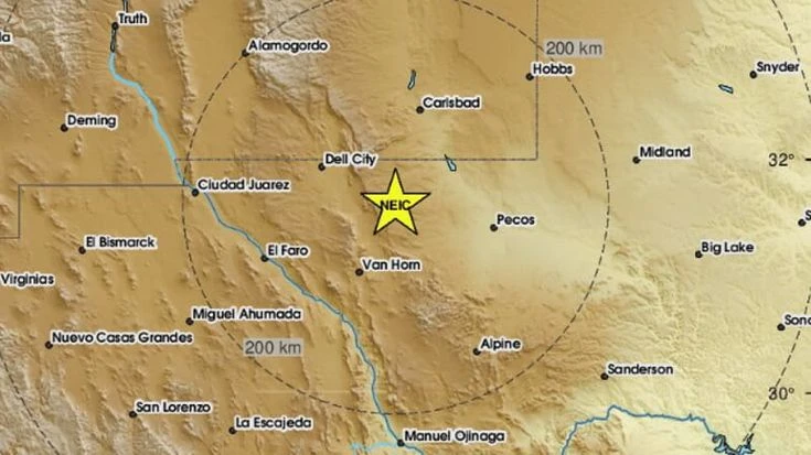 Terremoto in Texas: trema anche il confine con il Messico, magnitudo 5,2