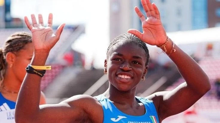 Kelly Doualla oro europeo sui 100 metri Under 20, un’altra impresa per la quindicenne lombarda