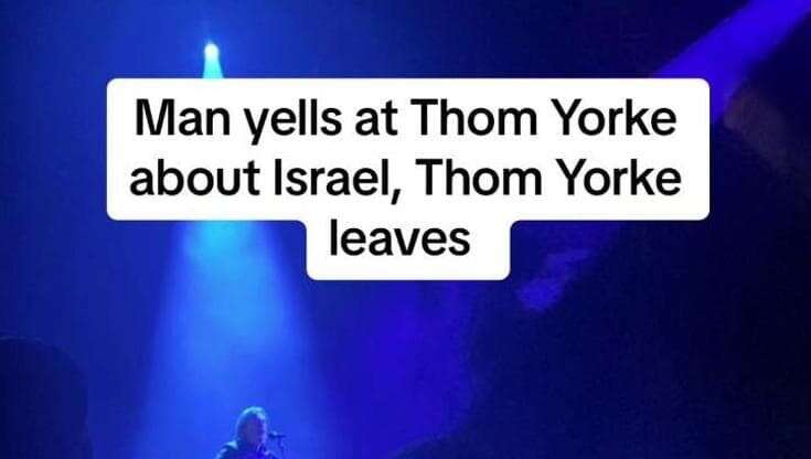 Melbourne, Thom Yorke fischiato da uno spettatore pro-Palestina: il frontman dei Radiohead abbandona il palco