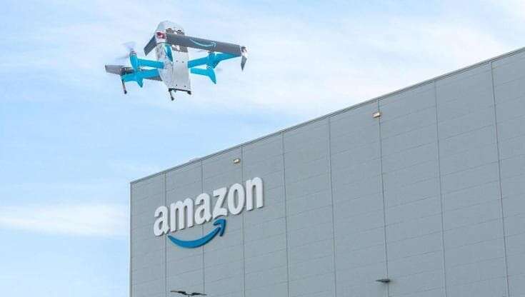 Amazon, primo test di consegna con un drone in Italia: il volo in Abruzzo