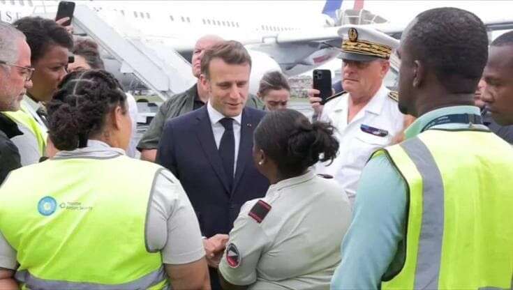 Mayotte: il presidente Macron arriva nell'arcipelago devastato dal ciclone