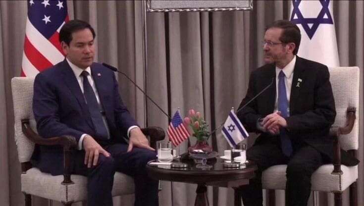 Israele, Rubio a Herzog: 